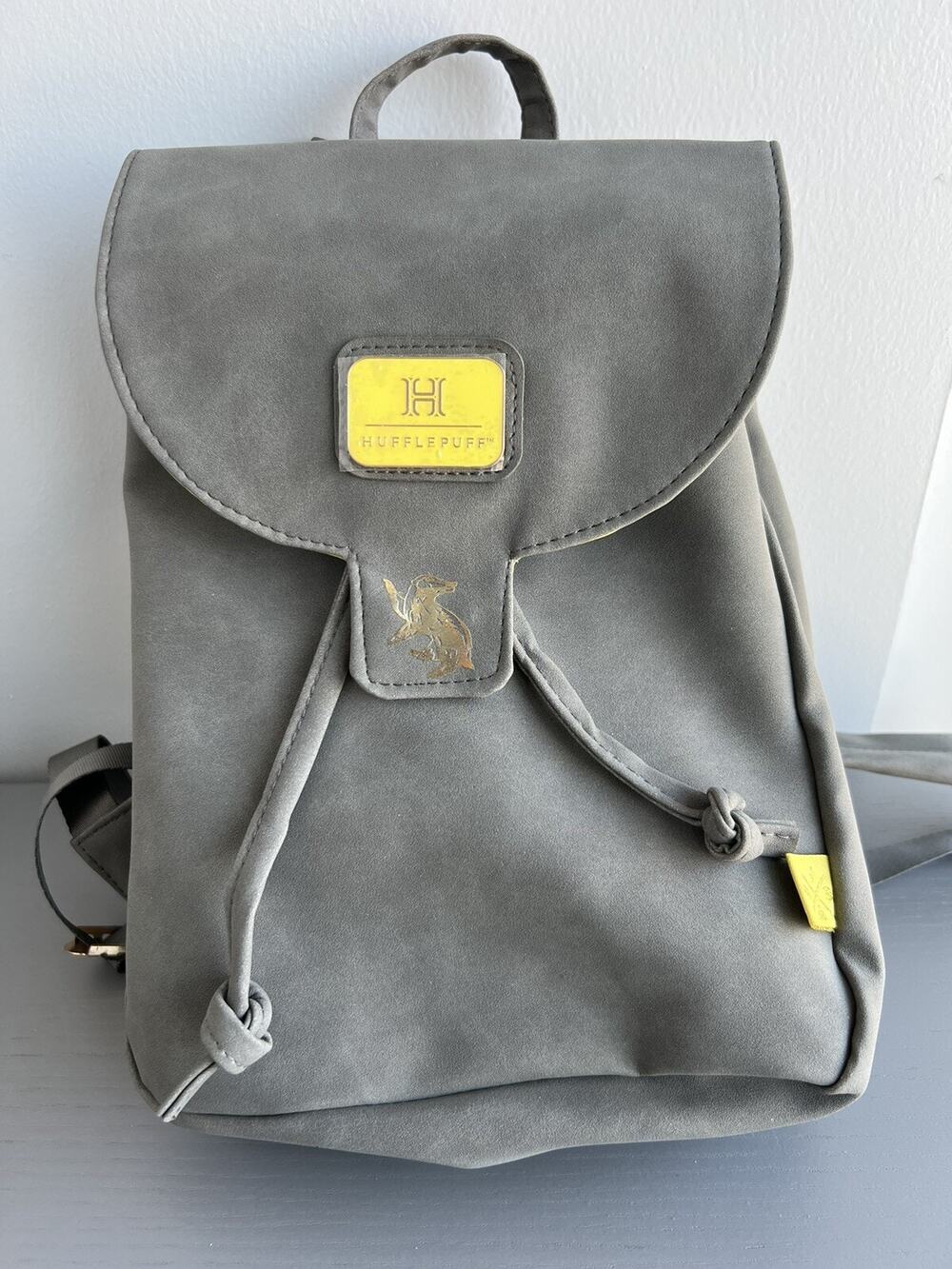 Harry Potter New York Store Exclusive - Hufflepuff Clippings Mini Snap Backpack
